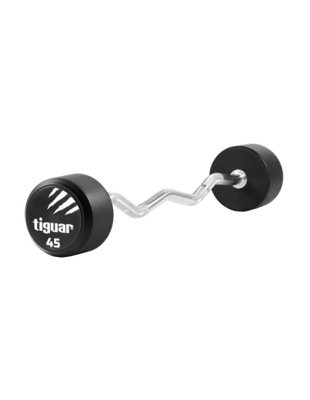 Barbell łamany tiguar pu 45 kg ti