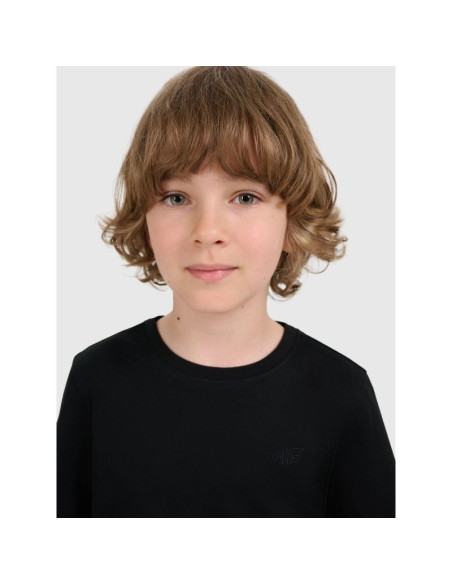 T-shirt regular gładki chłopięcy 4f 4fjrmm00ttshm3254-20s