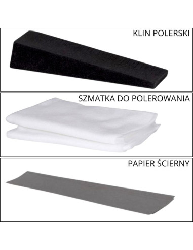 Zestaw do usuwania rys z karoserii dunlop