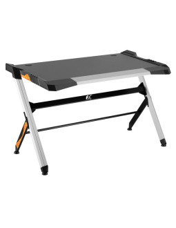 Biurko gamingowe czarne duże rgb led  nanors rs150 50kg max, wysokość 780mm 2