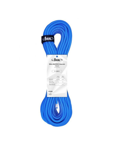 Lina beal wall master unicore 10,5mm 30m - blue beal