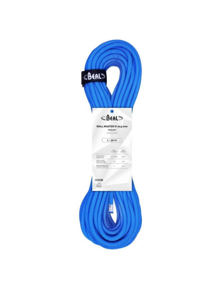 Lina beal wall master unicore 10,5mm 30m - blue beal