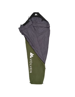 Śpiwór turystyczny volven superlight ii - oliwkowy prawy 2