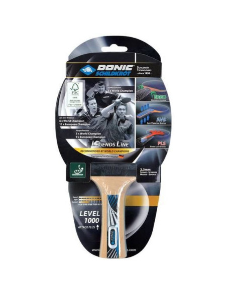 Rakietka do tenisa stołowego donic legends 1000