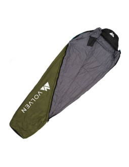 Śpiwór turystyczny volven superlight ii - oliwkowy lewy