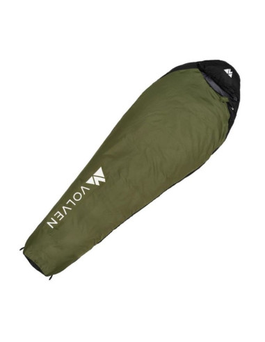 Śpiwór turystyczny volven superlight ii - oliwkowy lewy