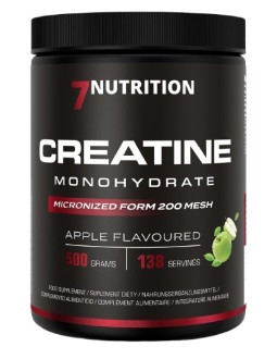 Creatine Monohydrate Green Apple - Monohydrat Kreatyny - Smak Zielone Jabłko (500 G)