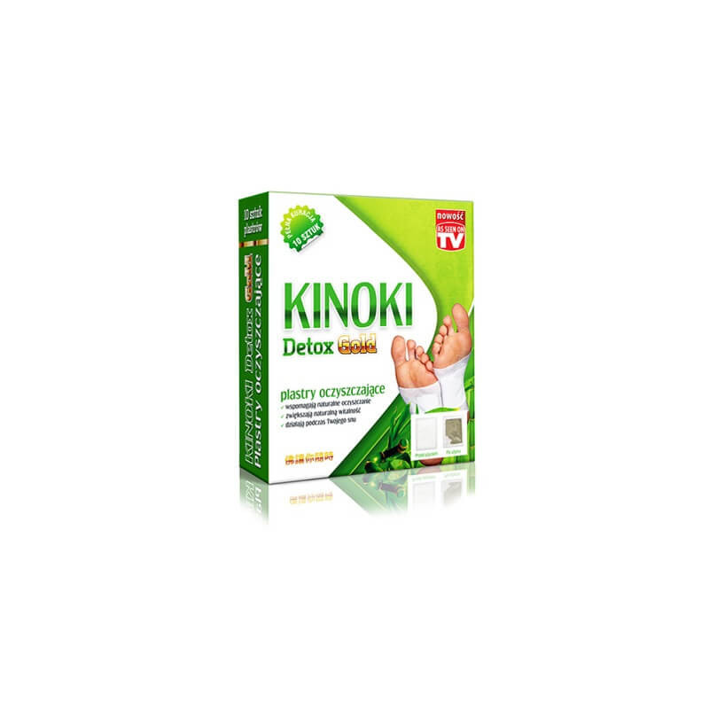 Plastry Oczyszczające KINOKI Detox Gold (10 szt.)