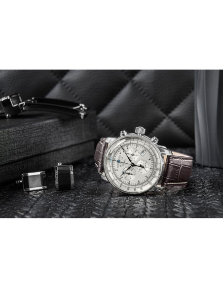 Zegarek męski zeppelin 100 yahre 7680-1 + box