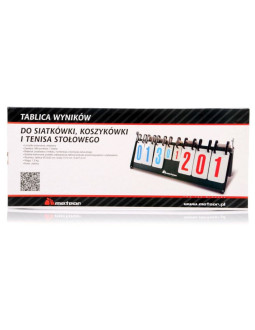 Tablica wyników do siatkówki, koszykówki i tenisa stołowego meteor 2