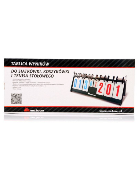 Tablica wyników do siatkówki, koszykówki i tenisa stołowego meteor