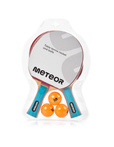 Zestaw 2 rakietek do tenisa stołowego meteor zephyr 15021