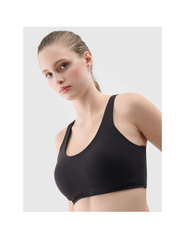 Biustonosz treningowy ze średnim wsparciem damski 4f 4frss24usbaf158-20s