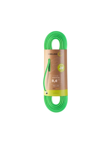 Lina siskin eco dry 8,6 mm 70 metrów neon green