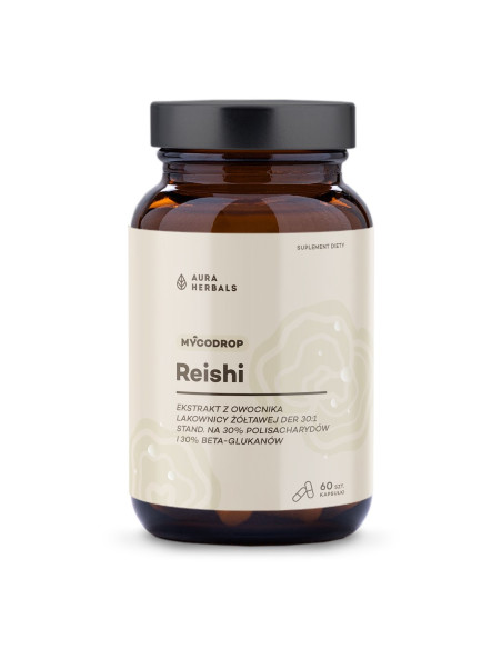Mycodrop, Reishi 30:1, 30% Beta-Glukan (60 Kaps.)