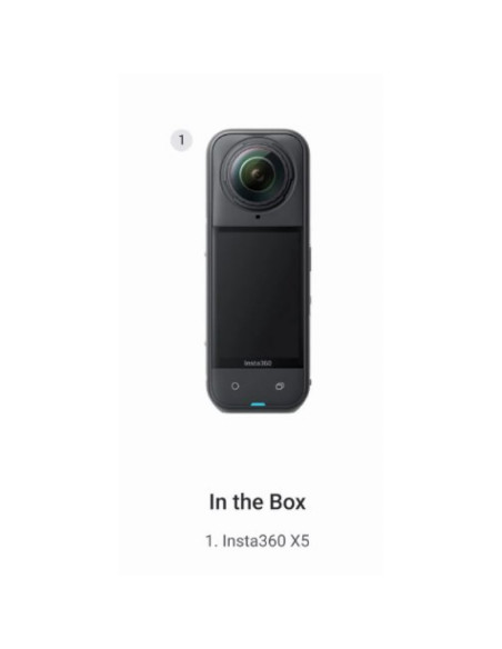 Kamera insta360 x5 standard bundle