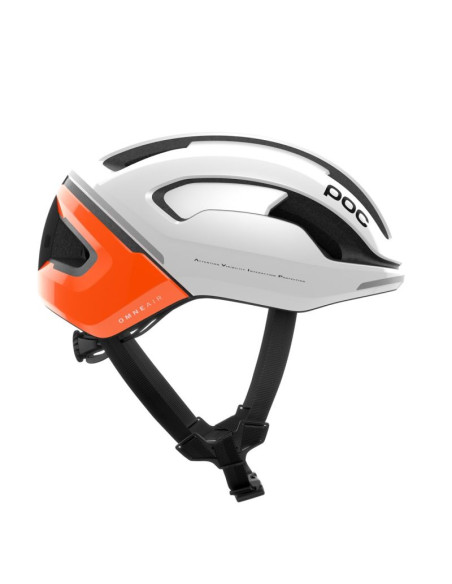 Kask rowerowy poc omne beacon mips gr m/54-59 cm pomarańczowy, biały