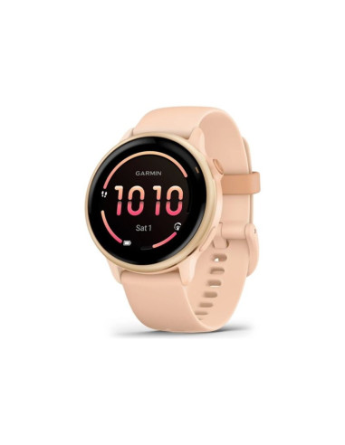 Zegarek garmin vivoactive 6 pink dawn / p. dawn metallic