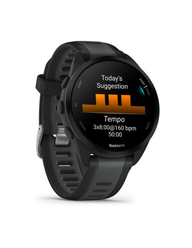 Zegarek garmin forerunner 165 music, black/slate grey