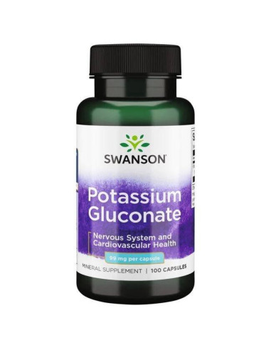 Glukonian Potasu 99 Mg (100 Kaps.)