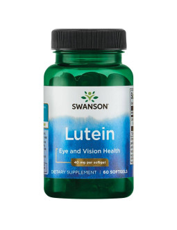 Swanson Luteina 40 Mg (60 Kaps.)