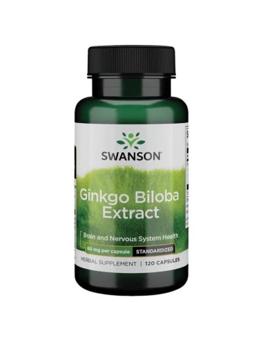 Swanson Ginkgo Select 60 Mg (120 Kaps.)