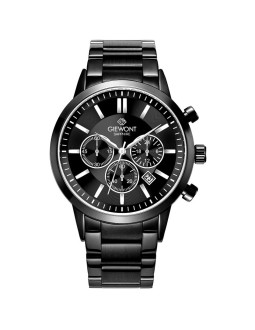 Zegarek męski giewont chronograph sapphire czarny gw8510-b2