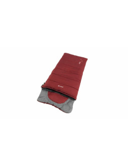 Śpiwór dla dziecka outwell contour junior (140 cm) - red/grey 2