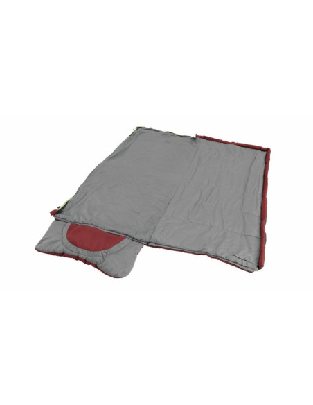 Śpiwór dla dziecka outwell contour junior (140 cm) - red/grey