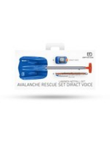 Zestaw lawinowy ortovox avalanche rescue set diract voice niebieski