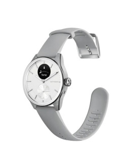 Zegarek withings scanwatch 2 z funkcją ekg, pomiarem pulsu i spo2 oraz mierzeniem aktywności fizycznej i snu (42mm, white)