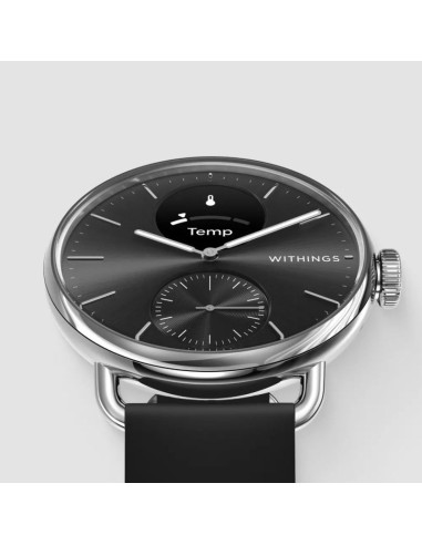 Zegarek withings scanwatch 2 1,6 cm (0,63") oled 38 mm hybrydowa stal nierdzewna