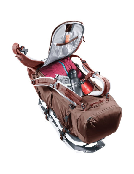 Plecak damski deuter rise 32+ sl - raisin/caspia