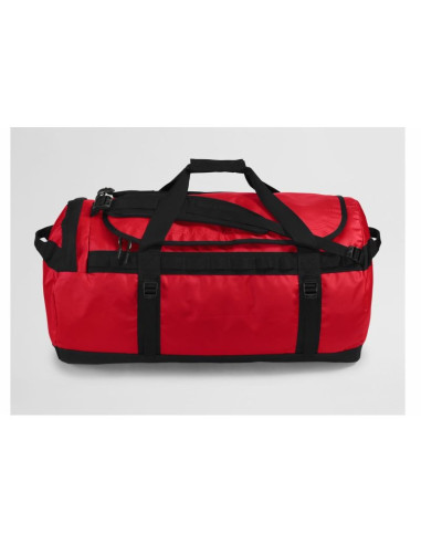 The north face base camp duffel l sportowa torba 95 l poliester czarny, czerwony