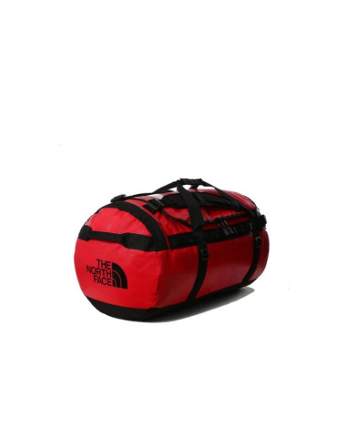 The north face base camp duffel l sportowa torba 95 l poliester czarny, czerwony
