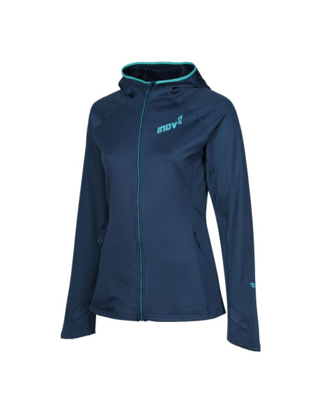 Bluza inov-8 venturelite mid hoodie fz granatowa. damska.