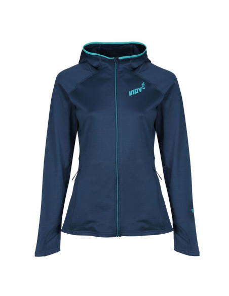 Bluza inov-8 venturelite mid hoodie fz granatowa. damska.