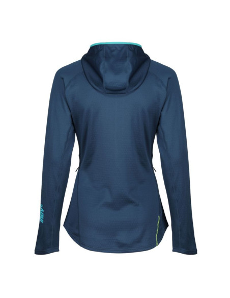 Bluza inov-8 venturelite mid hoodie fz granatowa. damska.