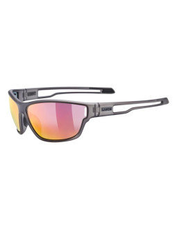 Uvex 5330872213 okulary sportowe unisex oprawki pełne szary