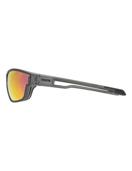 Uvex 5330872213 okulary sportowe unisex oprawki pełne szary