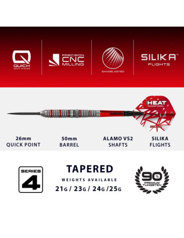 Rzutki harrows damon heta series 4 90% steeltip