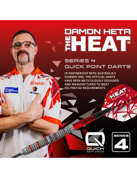 Rzutki harrows damon heta series 4 90% steeltip