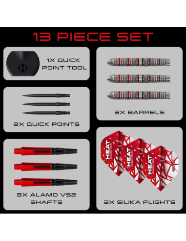 Rzutki harrows damon heta series 4 90% steeltip