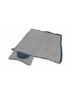 Outwell contour junior dzieci śpiwór prostokątny poliester niebieski 2