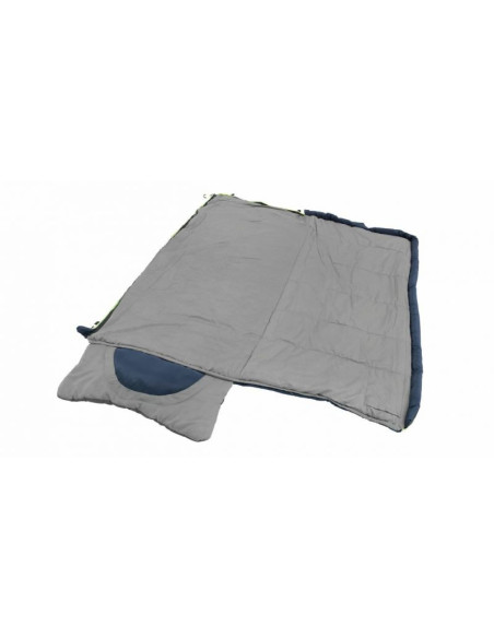Outwell contour junior dzieci śpiwór prostokątny poliester niebieski