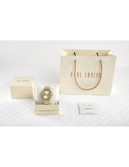Zegarek damski paul lorens pl9656b3-4d1 + box