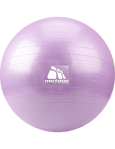 Piłka gimnastyczna meteor 65 cm fioletowa