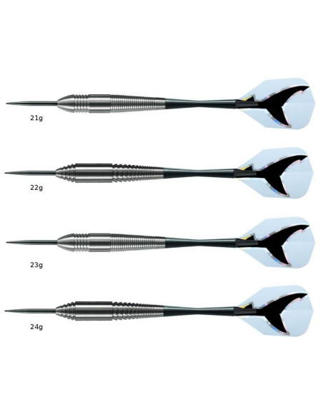 Rzutki harrows silver shark steeltip