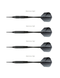 Rzutki harrows black arrow softip 2