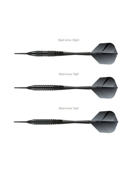 Rzutki harrows black arrow softip